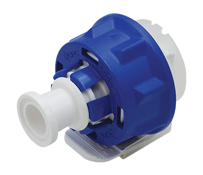 3/4” Sanitary Class VI Polycarbonate AseptiQuik Insert - High Temperature, AQC44012HT