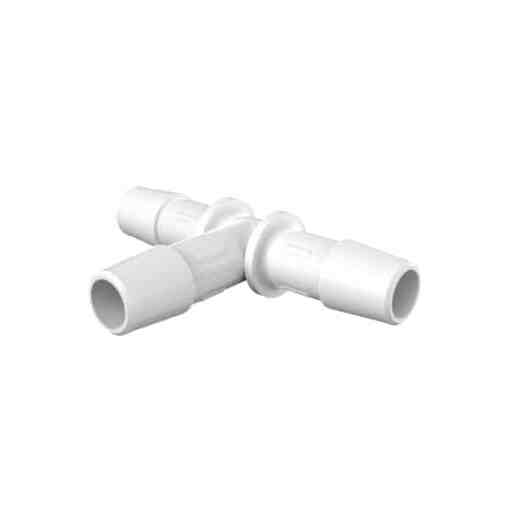 3/8" HB, Equal T Connector, Polypropylene (PP)
