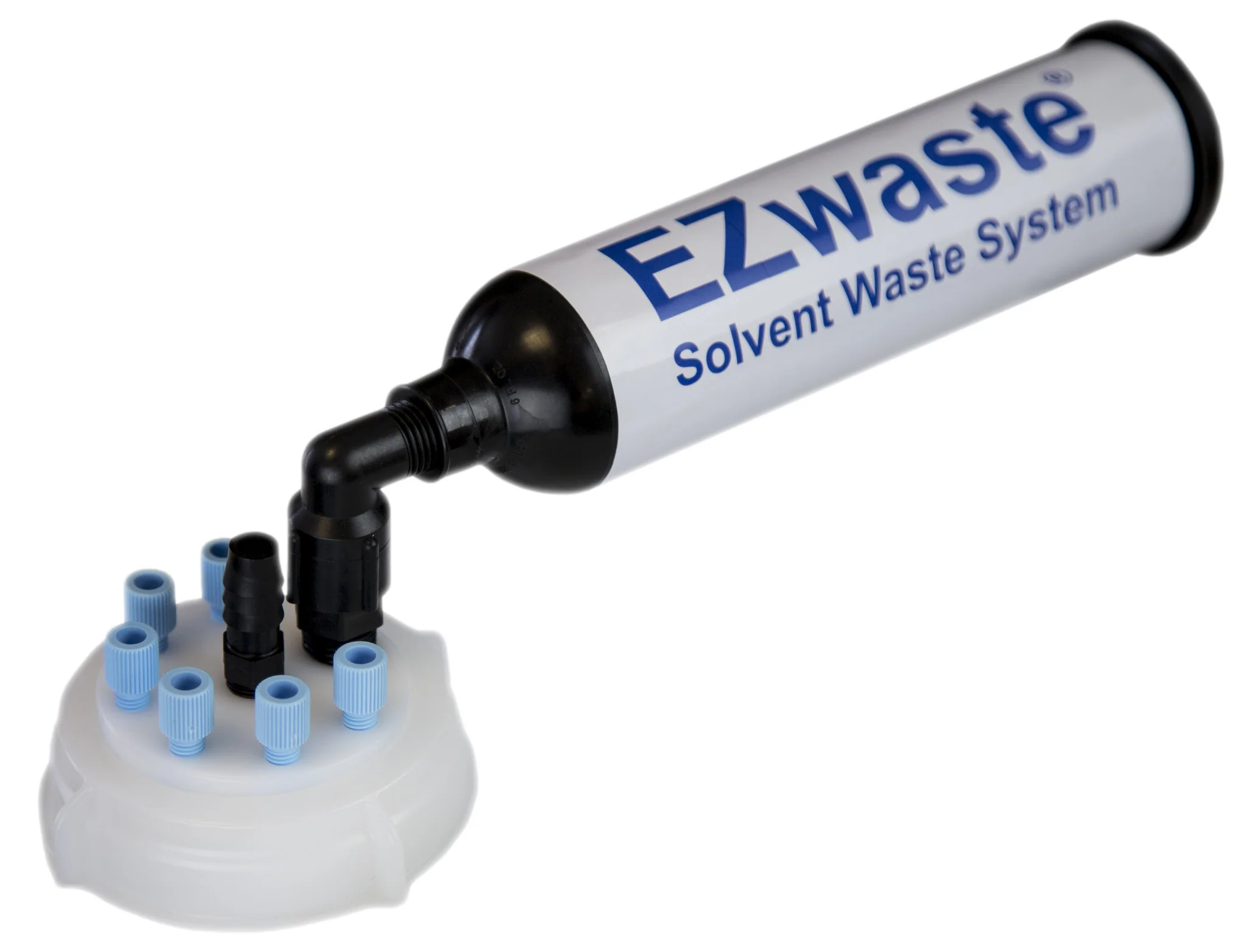 EZWaste® UN/DOT Filter Kit, VersaCap® S70, 6 ports for 1/8" OD Tubing, 1 port for 1/4" or 3/8" HB Adapter