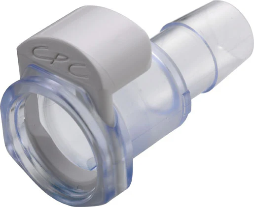 CPC MPX Connector, 1/2" Hose Barb Non Valved Coupling Body, PC - MPX17803