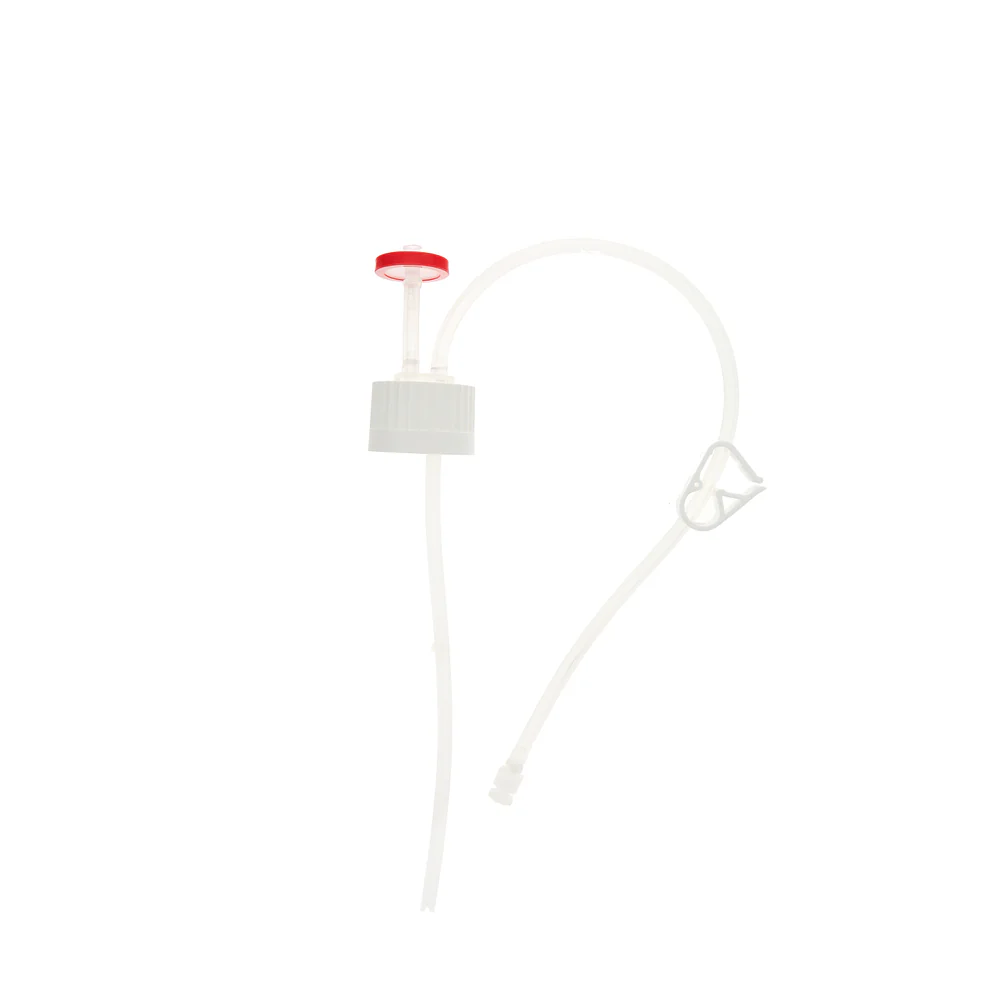 EZBio® MTO 125mL Cap Assembly with molded Silicone Adapter, 38-430 VersaCap®, 20/CS - Image 3