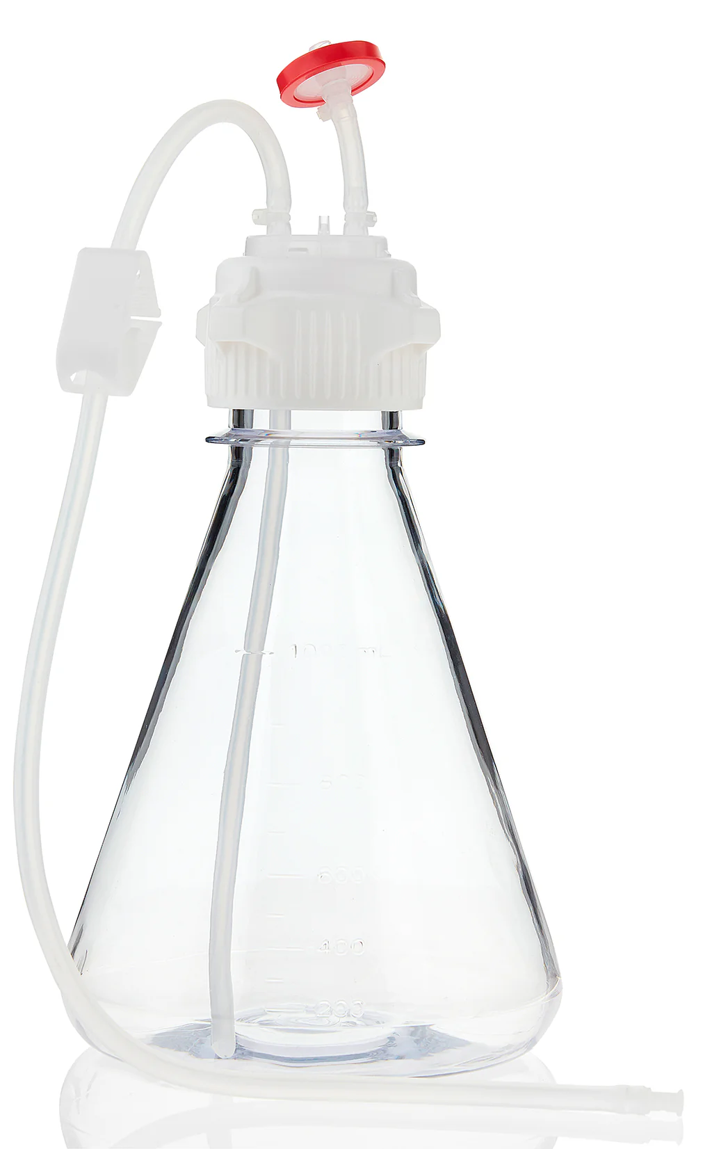 EZBio® MTO 1L Flask Assembly, 53B VersaCap®, PolyCarbonate (PC) Flat Base Flask, 6/CS - Image 11
