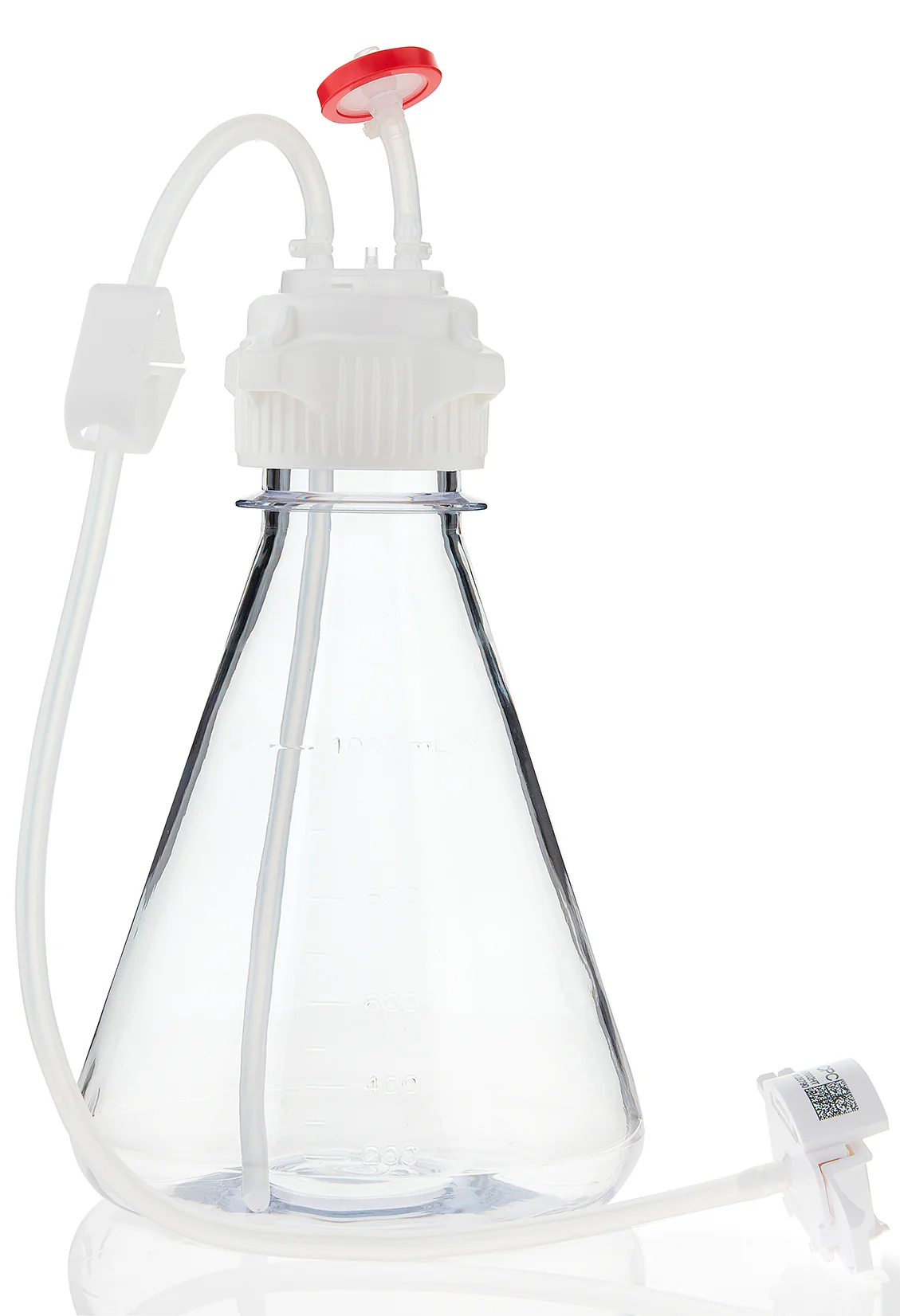 EZBio® MTO 1L Flask Assembly, 53B VersaCap®, PolyCarbonate (PC) Flat Base Flask, 6/CS - Image 37