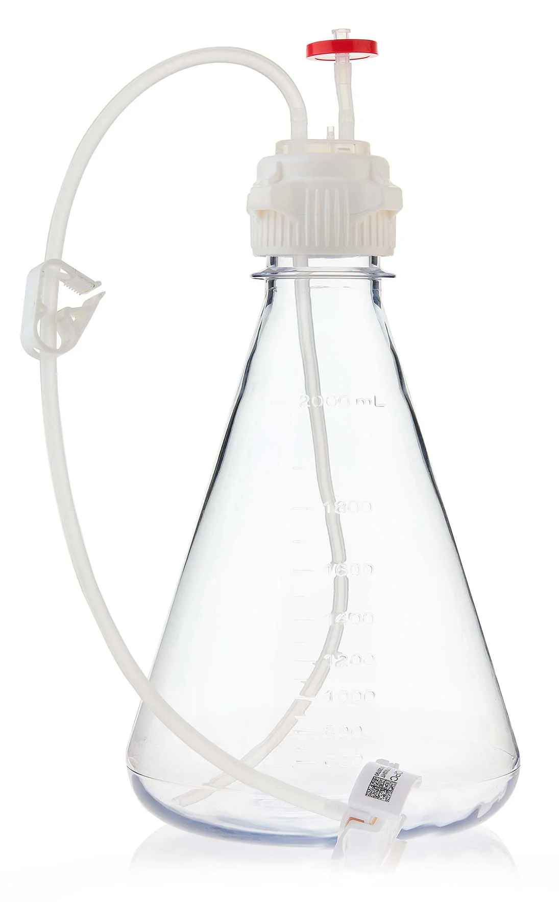 EZBio® MTO 2L Flask Assembly, 53B VersaCap®, PolyCarbonate (PC) Flat Base Flask, 6/CS - Image 41