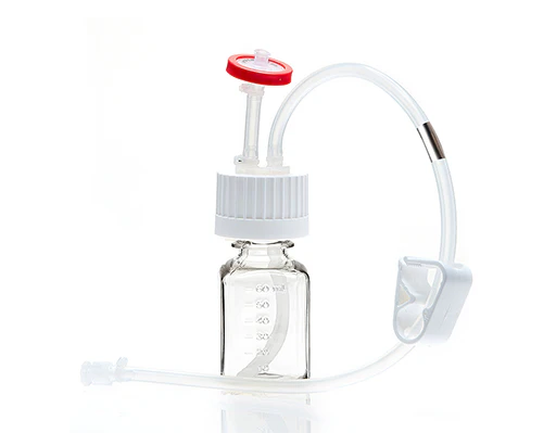 EZBio® MTO 60mL Bottle Assembly, 38-430 VersaCap®, w/ Pinch Pipe, 10/CS - Image 70