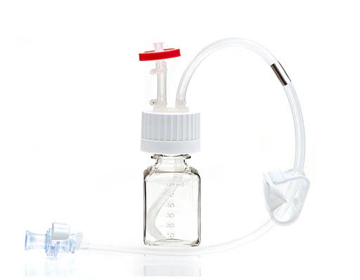 EZBio® MTO 60mL Bottle Assembly, 38-430 VersaCap®, w/ Pinch Pipe, 10/CS - Image 99