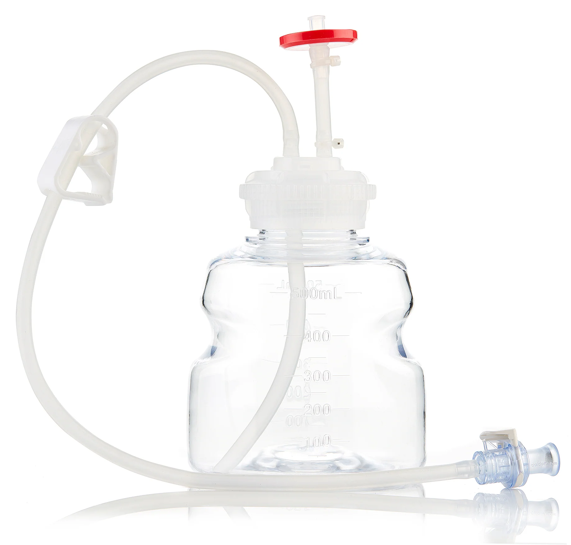 EZBio®pure Titanium Round MTO 500mL Bottle Assembly, GL45 VersaCap®, 10/CS - Image 18