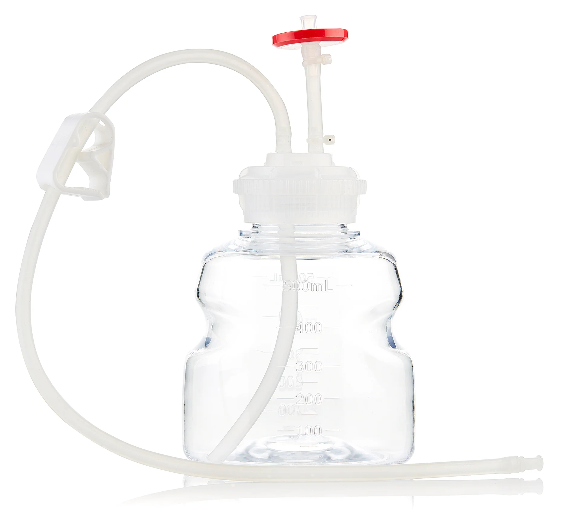 EZBio®pure Titanium Round MTO 500mL Bottle Assembly, GL45 VersaCap®, 10/CS - Image 9