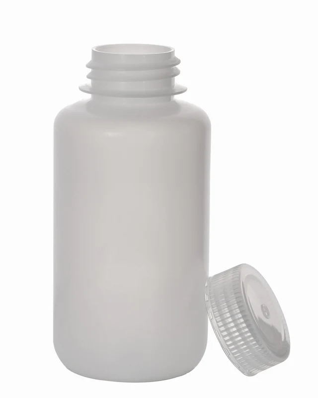 EZLabpure™ HDPE Wide Mouth Reagent Bottle, Lab Quality, Non-Sterile - Image 3