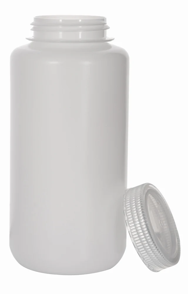 EZLabpure™ PP Wide Mouth Reagent Bottle, Lab Quality, Non-Sterile - Image 2