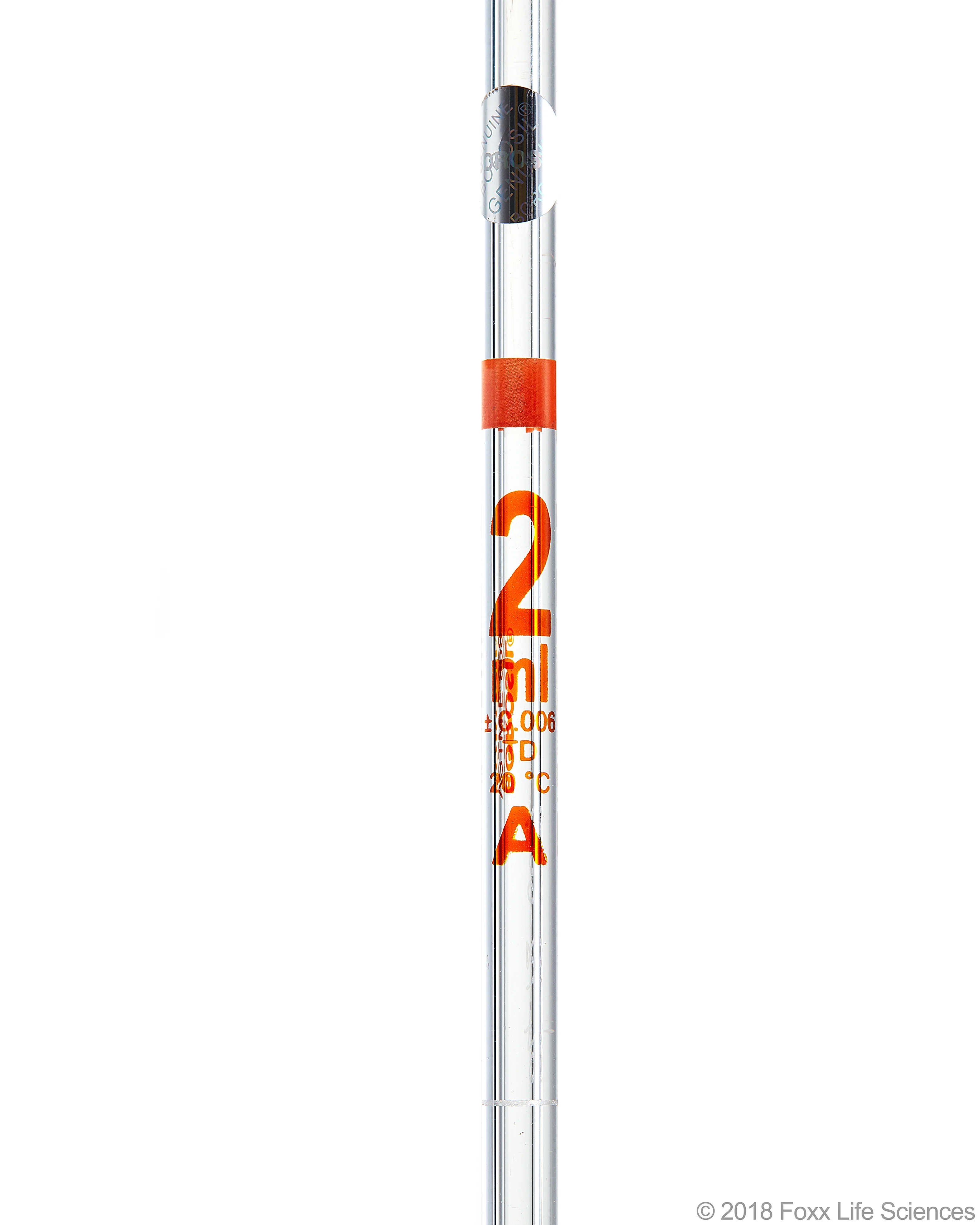 Borosil Volumetric Pipette Bulb Pipette Class A Accuracy ASTM Batch Certificate 3mL Borosilicate